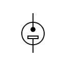 Símbolo del conector punto y raya