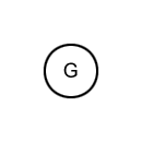 Símbolo del galvanómetro