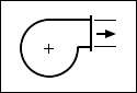 Símbolo del ventilador