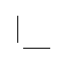 Símbolo del devanado de dos fases, 4 hilos separados