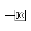 Símbolo del detector de movimiento