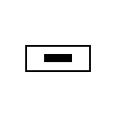 Símbolo de aparato auxiliar de lámpara de descarga
