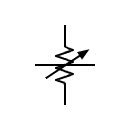 Símbolo del atenuador variable