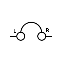 Símbolo de auriculares stereo