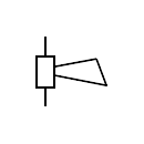 Símbolo del claxon eléctrico