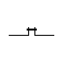 Símbolo de la conexión jumper