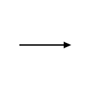 Símbolo dirección del flujo de transmisión a la derecha