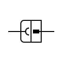 Símbolo de conectores enchufados