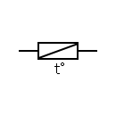 Simbolo del fusible termico