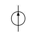 Símbolo del generador de tensión