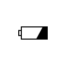 Símbolo del nivle de carga de batería