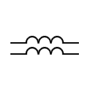 Simbolo del inductor bifilar