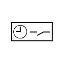Símbolo de interruptor de horario