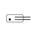 Símbolo del interruptor de mercurio
