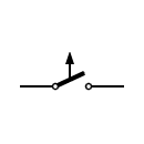 Símbolo del interruptor magnetotérmico