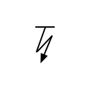 Símbolo descarga eléctrica