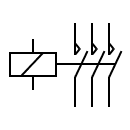 Contactor symbol