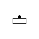 Símbolo del termistor