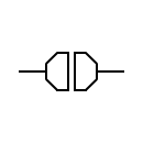 Símbolo del sensor electrostático