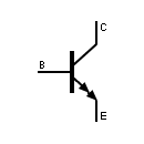 Símbolo del transistor Darlington NPN