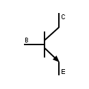 Símbolo transistor NPN